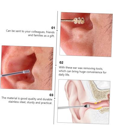 Healifty 3 Sets 6-Piece Ear Cleaning Kits - Lipgloss & Cosmetology Set | Ear Wax Removal & Ear Cleaning Tools Set - Buy Online on GoSupps.com