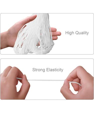 Elastic Bands 55 Yards - Stretchy Round Elastic Cord for DIY Sewing, Knitting, Arts & Crafts - Buy Online on GoSupps.com