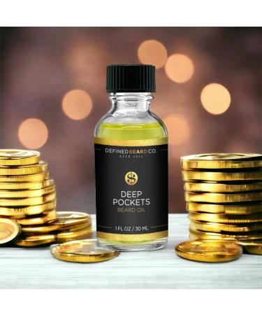 Deep Pockets Beard Oil - 1 Fl Oz | Beard Itch Relief | International Shipping - Buy Online on GoSupps.com