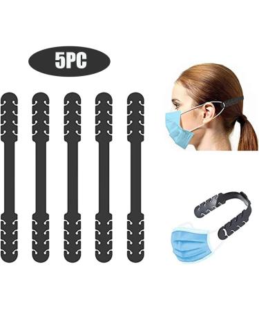 Adjustable Anti-Slip Plastic Mask Extenders - 5 Pack Clips for Pain Relief & Comfort - Buy Online on GoSupps.com