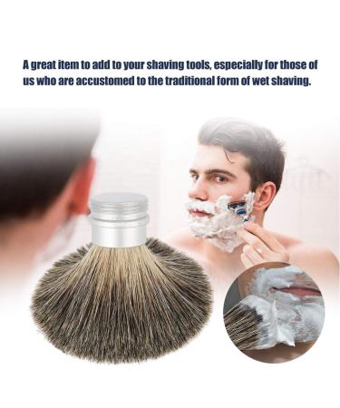 Reiner Dachshaar Razi Brush - Premium Men's Razor Brush with Aluminum Handle for Luxurious Shaving Foam | Perfect for Home Salon & Travel Gifts - Buy Online on GoSupps.com