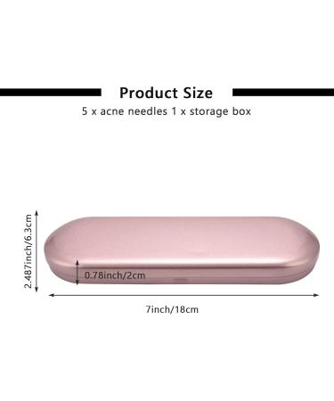 cogae Blackhead Remover Pimple Tool Kit Blackhead Extractor Tool Blemish Whitehead Popping Tool with Portable Metal Case - Buy Online on GoSupps.com