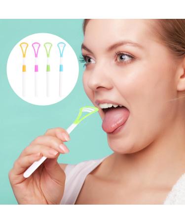 Sughug Tongue Scraper - 4 Silicone Medical Quality Tools | Eco-Friendly & Easy to Clean | Eliminate Bad Breath - Buy Online on GoSupps.com