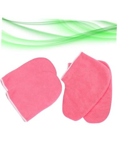 Healeved 1 Set Wax Foot Cover Nursing Accessories Heat Spa Treatment Tanning Mitt Hand Paraffin Gloves Wax Bath Gloves Paraffin Wax Paraffin Foot Covers Manicure Combination Set Red - Buy Online on GoSupps.com