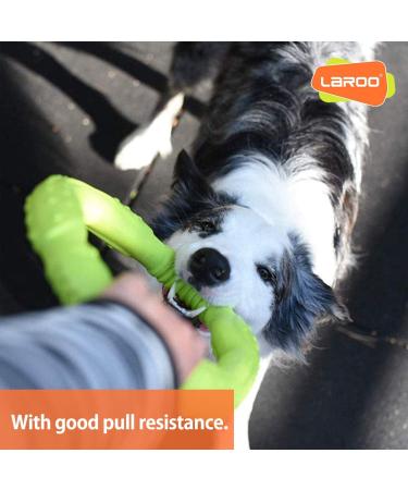 Laroo Dog Frisbee - Durable Water Toy for Medium & Large Dogs | Summer Pet Training Disc 30cm Green - Buy Online on GoSupps.com