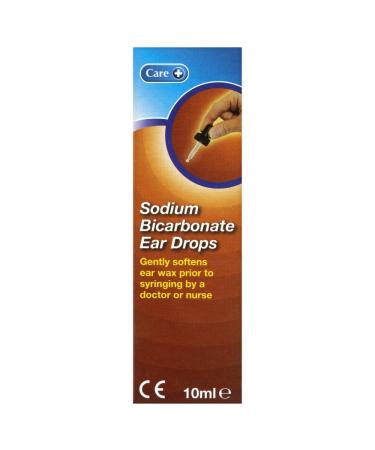 Care Sodium Bicarbonate Ear Drops 10ml Softens Ear Wax