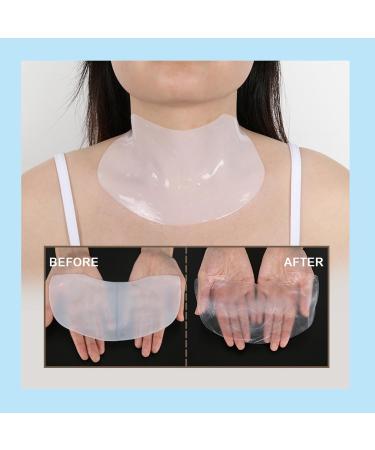 AUSLKA Neck Wrinkle Patches Moisturizing Hydrolyzed Collagen Mask Become Transparent Neck Masks Deep Hydration & Elasticity Boost Neck Lifting Firming Pads for Tightening Skin 5 PCS - Buy Online on GoSupps.com