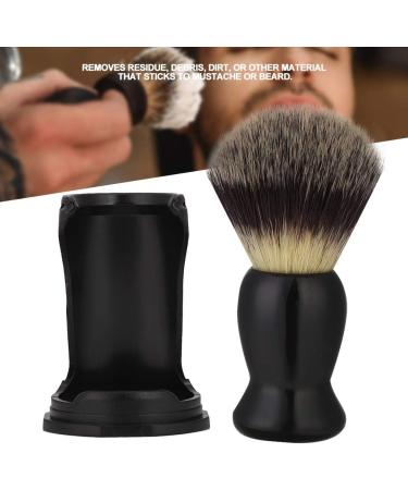 Sluffs Beard Brush Holding Stand for Men - Professional Acrylic Razor Tool Holder - Black Bracket for Beard Brushes - Buy Online on GoSupps.com