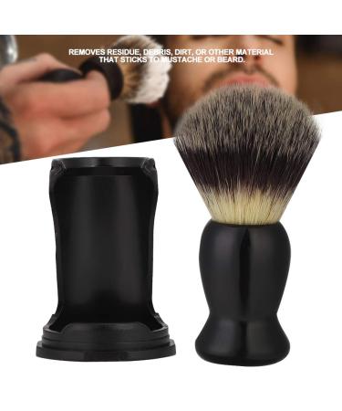 Professional Acrylic Shaving Brush Holder for Beard Tools - Stylish Black Design - Buy Online on GoSupps.com