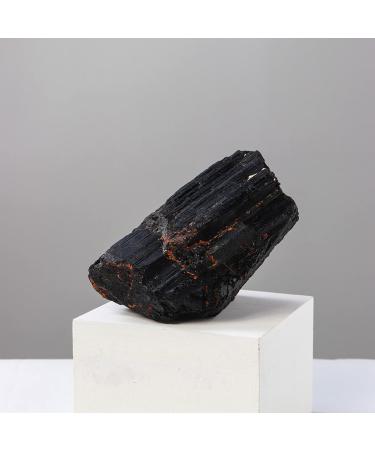 Big Size Natural Crystal Black Rough Stone Decorative Raw Ore Collection Natural Rock Used for Clarity and Purpose 1-1.2kg Full of Texture 1-1.2kg Black - Buy Online on GoSupps.com