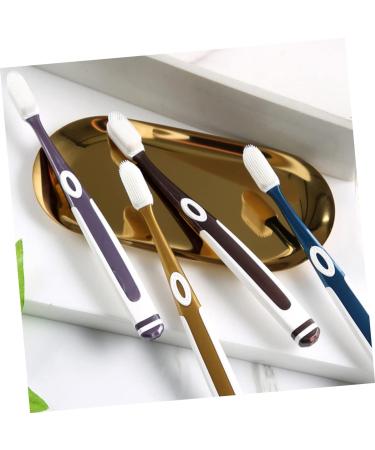 Mobestech 4-St Nano Toothbrush Replacement Heads - Silicone Travel & Household Cleaning Brush (1 Pack) - Soft Gum Care - Buy Online on GoSupps.com