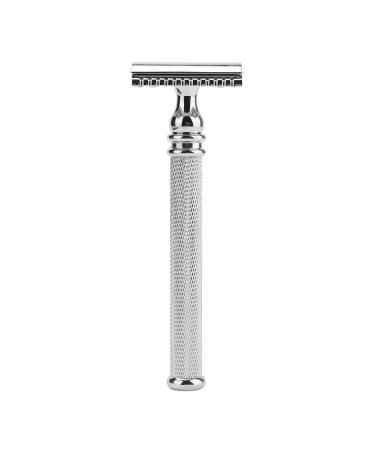 CSB Classic Double Edge Safety Razor - 3-Piece Set with Diamond Pattern Handle & 10 Blades | International Shipping - Buy Online on GoSupps.com