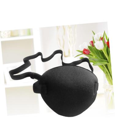 COOLHIYA 2pcs Lazy Eye Patch Adult Costumes Eye Mask Single Eye Cover Prom Props Eye Patches Eyepatch Black - Buy Online on GoSupps.com