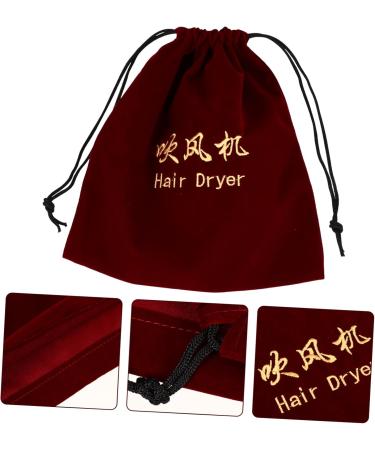 Beavorty 3 pcs Hair Dryer Storage Bag Toiletry Organizer Hair Dryer Travel Bag Jewelry Holder Set Portable Toiletry Bag Claretx3pcs 30x26cmx3pcs - Buy Online on GoSupps.com