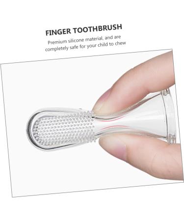 Buy SewoAr Finger Toothbrush Set - Portable Silicone Massage Device for Babies Toddlers & Pets | International Shipping - Buy Online on GoSupps.com