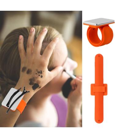 Beavorty snap Push Pin Holder Bangle Bracelet Magnet pin Bowl Sewing Needle pin Silicone Holders Silicone Bracelet Hair Salon Supplies Wrist Needle Magnet - Buy Online on GoSupps.com
