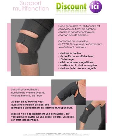 Magnetic Knee Brace & Elbow Support - Relieve Pain with Adjustable Bandage | International Shipping - Buy Online on GoSupps.com