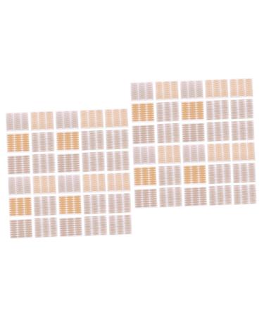 FRCOLOR 100 Sheets Lace Double Eyelid Sticker Lace Applique Eyelid Lift Strip Invisible Eye Stickers Hooded