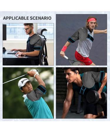 Shoulder Ice Bag for Rotator Cuff | Reusable Cooling Pads & Warm Compress | Pain Relief & Recovery - Buy Online on GoSupps.com