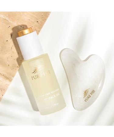 Pure Fiji Facial Skin Care Kit - Gua Sha Tool & Luxury Oil for Spa - Women s Skincare Routine - Buy Online on GoSupps.com