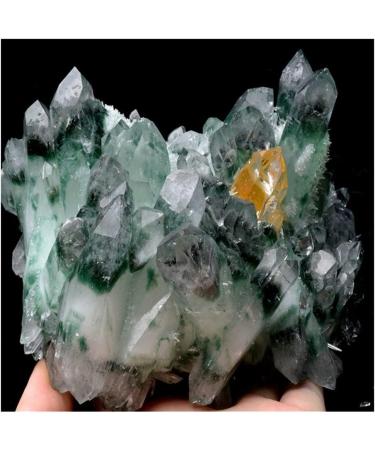 Natural Crystal Rough Natural Green Crystal Tibetan Quartz Crystal Big Cluster - Buy Online on GoSupps.com