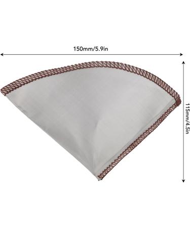 Premium Reusable Conical Coffee Filter | 304 Stainless Steel | Odorless & Durable | Perfect for Office Use (S for 1-2 Cups) - Buy Online on GoSupps.com
