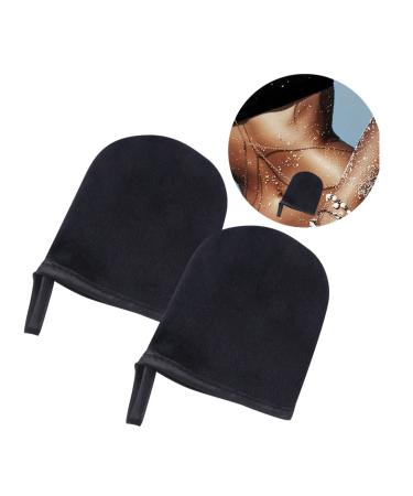 Beaupretty Self Tanning Mitt Set - 2pcs Applicator Gloves for Face & Body | Exfoliating Tanning Mitts for Perfect Tan - Buy Online on GoSupps.com