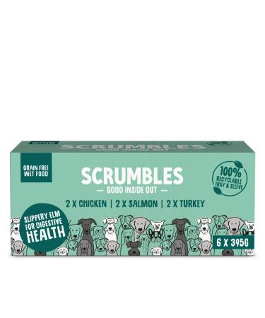 Scrumbles Natural Wet Dog Food Multipack 6x 395g Variety Pack