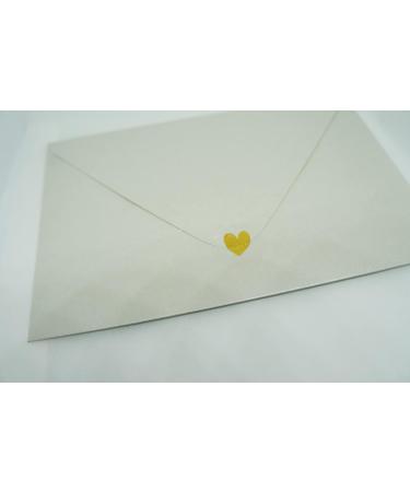 500 Pcs Heart Stickers Gold Foiled Heart Envelope Seals Stickers - 1 inch Valentine's Day Heart Stickers for Wedding Favors Bridal Shower Baby Shower Birthday Invitations Gift Packaging - Buy Online on GoSupps.com
