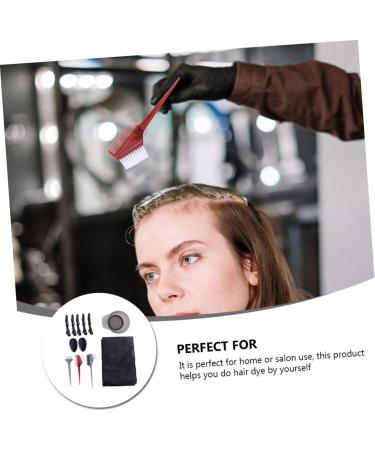 DOITOOL Hair Coloring Products Set Hair Color Kit Major Shawl Plastic Hair Coloring Brush - Buy Online on GoSupps.com