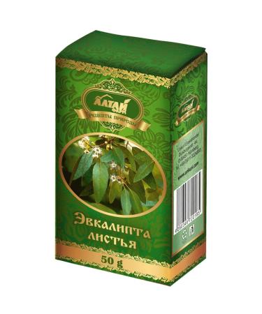 Altai Eucalyptus Tea Leaves (2 x 50 g) for Eucalyptus Tea 50 g