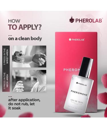 KissMeMore Pheromones Cologne for Women Oxytocin Premium Pheromone Infused Oil Cologne - Womens Spray Perfume to Attract Men Kiss Me More 1 Fl Oz (Pack of 1) - Buy Online on GoSupps.com