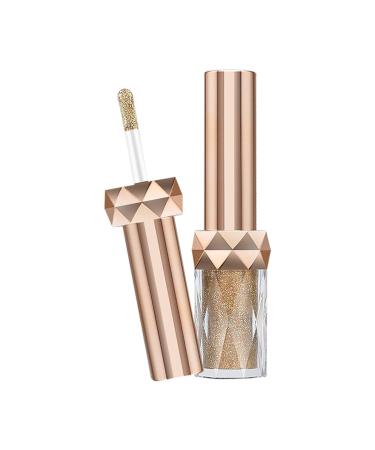 Pigmented Liquid Eyeshadow - Colors Eyeshadow | Long Lasting & Blendable Eye Makeup | Waterproof Liquid Eyeshadow/ 5#Champagne Gold