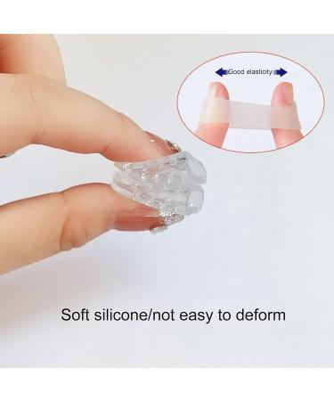 YOXIER Silicone Toe Protector - Breathable Gel Toe Covers for Corns, Injuries, and Wound Protection - Waterproof Transparent Toe Sleeves - Buy Online on GoSupps.com