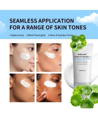 HOPHAT Centella sunscreen SPF 50 PA lightweight daily sunscreen with Centella Asiatica moisturizing and soothing formula for all skin types 50ml - Buy Online on GoSupps.com