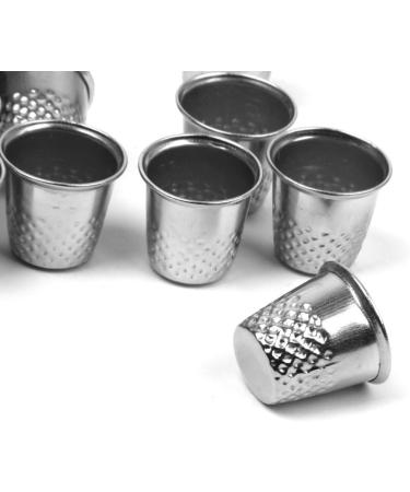 10pcs Vintage Sewing Thimbles - 12x13mm for DIY Crafts | CJESLNA - Buy Online on GoSupps.com