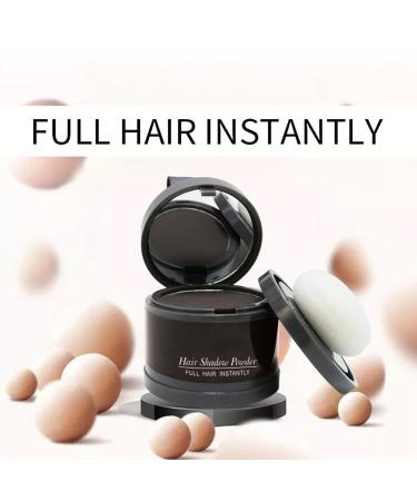 Hairline Powder for Instant Coverage | Root Touch Up & Volumizer | Windproof & Sweatproof | Dark Brown (4g) - Perfect for Thinning Hair & Bald Spots - Buy Online on GoSupps.com