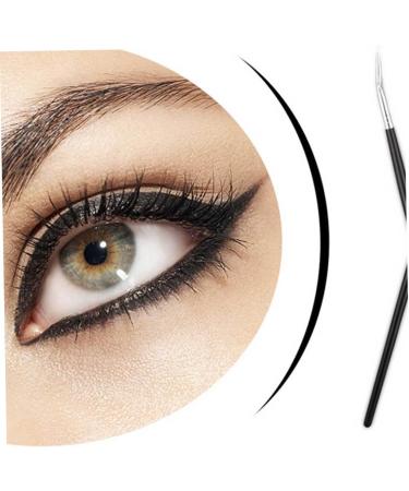 FOMIYES 18 Pcs Cosmetic Tools Eyeliner Cream Brush Bent Liner Brush Long Handle Eyeliner Brush Dropshipping 18.1X0.5cmx3pcs As Shownx3pcs - Buy Online on GoSupps.com