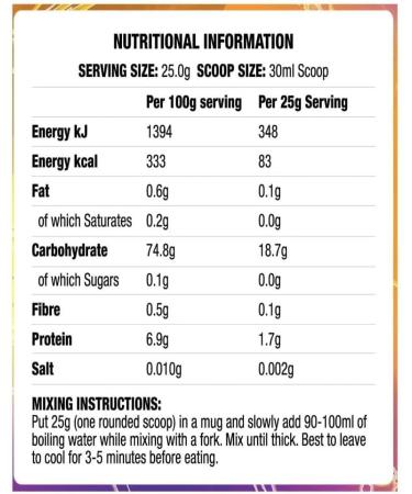 Buy Chaos Crew Cream of Rice - Apple & Raspberry Flavor 1.8kg | International Shipping Available - Buy Online on GoSupps.com