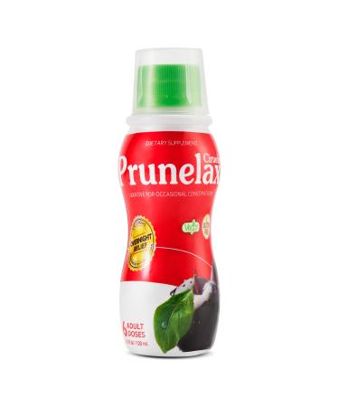 Prunelax Ciruelax Regular Strength Liquid Laxative - Gentle Relief for Occasional Constipation Made with Natural Senna Predictable Relief Gluten-Free Works in just 8 to 12 Hours - 4.05 fl oz