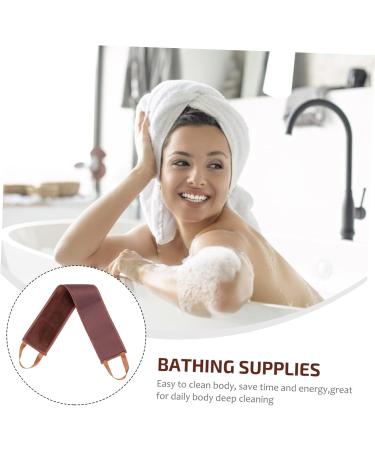 Ipetboom 1pc Back Applicator Self Tanning Lotion Applicator Face Tan Mitt Body Cream Applicator Bath Tools Lotion Self-wiping Tool Oil Painting Belt Lotion Tool Beauty Belt Strip Flocking - Buy Online on GoSupps.com