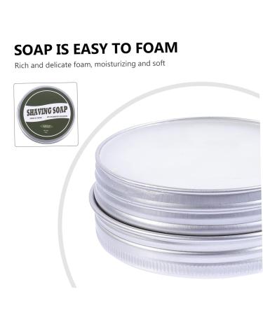 Frcolor Luxury Shaving Soap Foam - 3 Pack for Wet Shaving Men s Grooming Beard Care and Hairdressers - Premium Aluminum Material - Buy Online on GoSupps.com