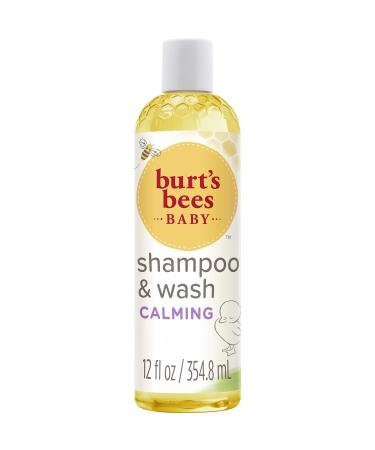 Burt's Bees Baby Shampoo & Wash Calming - 12 fl oz (354.8 ml) | Gentle, Natural Baby Care - Buy Online on GoSupps.com