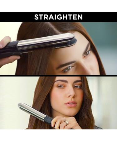 INFINITIPRO BY CONAIR 2-in-1 Styler - Curl or Straighten - 1-inch Black - Buy Online on GoSupps.com