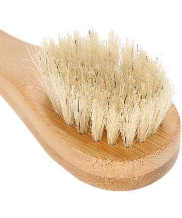 Sonew Facial Cleansing Brush Natural Bristle Brush for Dry Brushing and scrubbing Handle Skin Cleansing Brush exfoliating deep Cleansing - Buy Online on GoSupps.com