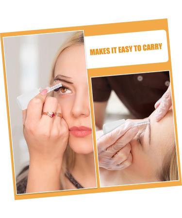 Outanaya 2pcs Eyelash Raincoat Tubular Mascara Essence Brown Mascara Essence Mascara Gels Transparent Plastic - Buy Online on GoSupps.com