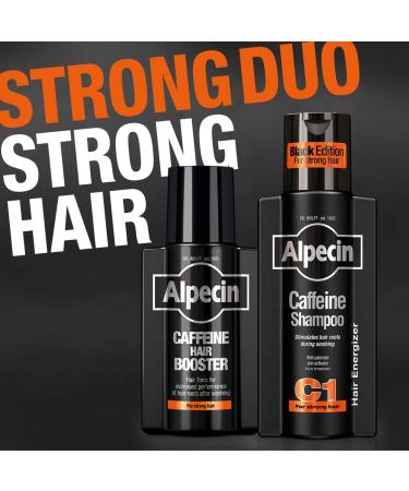 Alpecin Caffeine Hair Booster 200ml | New Fragrance | For Men | Against Thinning Hair | Natural Hair Growth | Made in Germany - Buy Online on GoSupps.com
