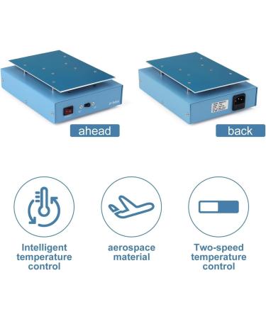 ArtGOS 130x200mm Digital Preheating Station - Electronic Heating Plate for PCB SMD & LED Lamp - Maintain Constant Temperature - Buy Online on GoSupps.com