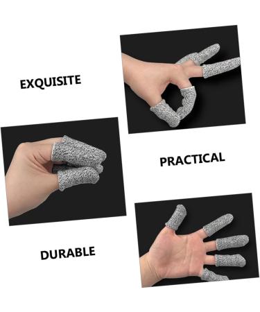 FRCOLOR 50 Pcs Anti-Cut Finger Cots - Cut Resistant Thumb Guards & Sleeves for Maximum Protection - International Shipping Available - Buy Online on GoSupps.com