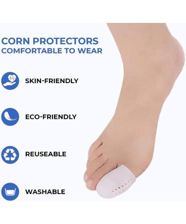 24 Pack Millto Gel Big Toe Protectors: Silicone Anti-Friction Caps for Pain Relief from Ingrown Toenails, Corns, Blisters and Hammer Toe - Buy Online on GoSupps.com